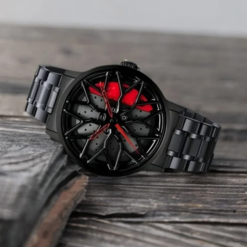 SPIN Car Wheel Watch – Inspired by Speed & Style