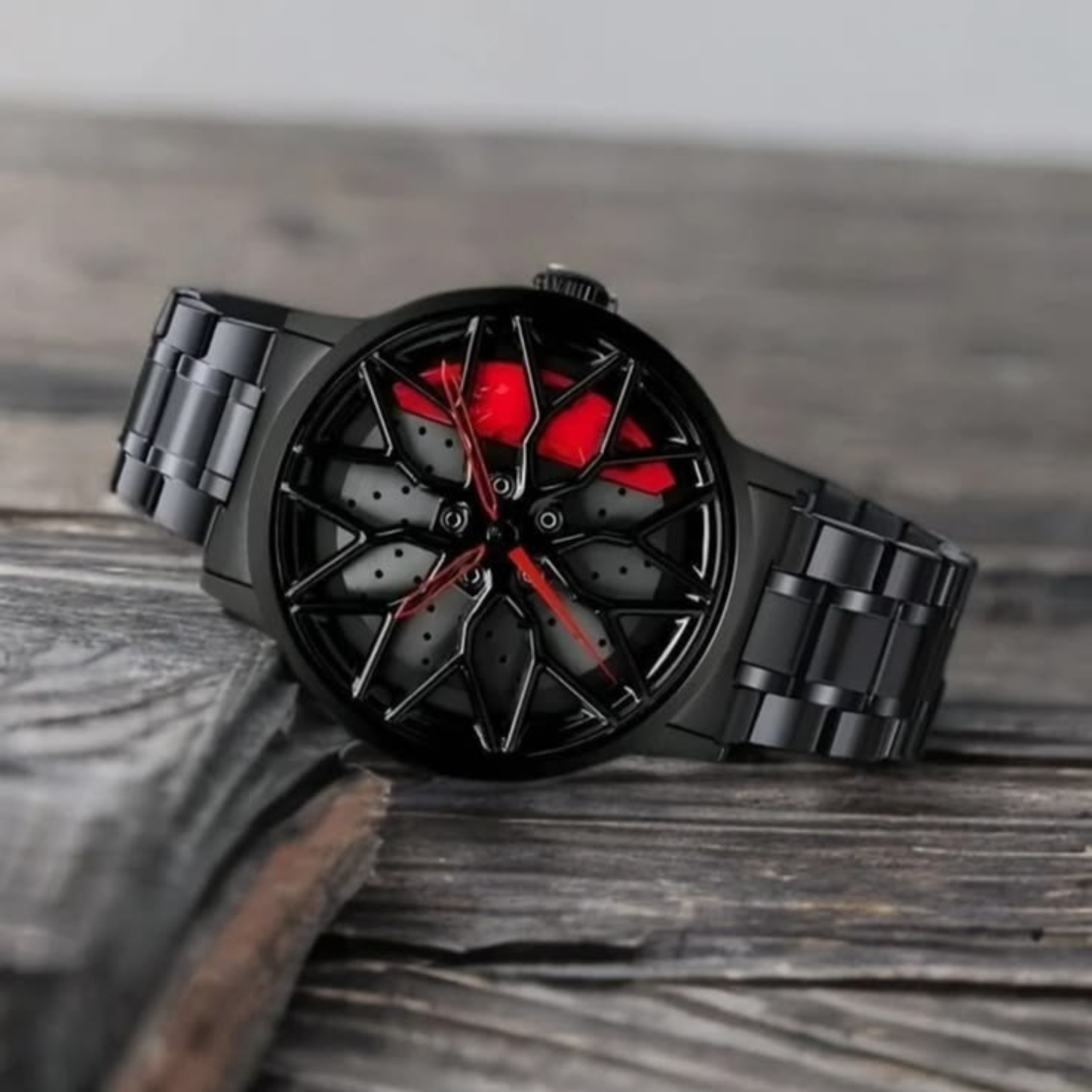 SPIN Car Wheel Watch – Inspired by Speed & Style